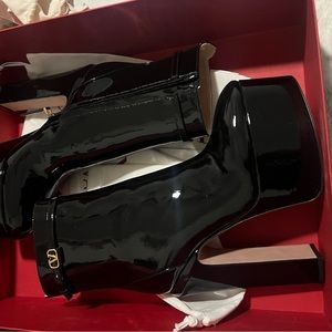Valentino platform booties